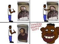 Botched Ecce Homo Painting