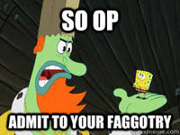 OP is a Faggot