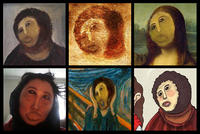 Botched Ecce Homo Painting