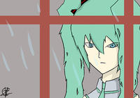 Season 0 Kaiba Staring At the Rain Through a Window