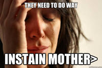 First World Problems
