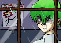 Season 0 Kaiba Staring At the Rain Through a Window