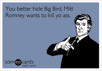 Fired Big Bird / Mitt Romney Hates Big Bird
