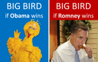 Fired Big Bird / Mitt Romney Hates Big Bird