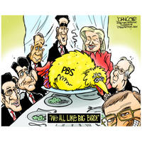 Fired Big Bird / Mitt Romney Hates Big Bird