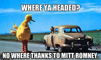 Fired Big Bird / Mitt Romney Hates Big Bird