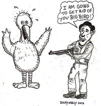 Fired Big Bird / Mitt Romney Hates Big Bird