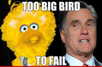 Fired Big Bird / Mitt Romney Hates Big Bird
