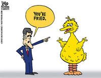 Fired Big Bird / Mitt Romney Hates Big Bird