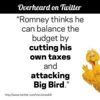 Fired Big Bird / Mitt Romney Hates Big Bird