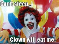 Can't sleep, clown will eat me