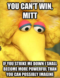 Fired Big Bird / Mitt Romney Hates Big Bird