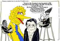 Fired Big Bird / Mitt Romney Hates Big Bird