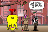 Fired Big Bird / Mitt Romney Hates Big Bird