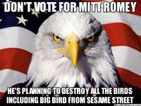 Fired Big Bird / Mitt Romney Hates Big Bird