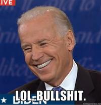 Laughing Joe Biden