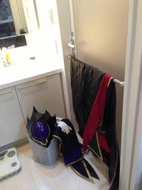 Cosplay Costumes in the Changing Room