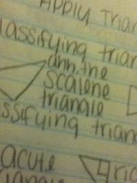 Ah, The Scalene Triangle