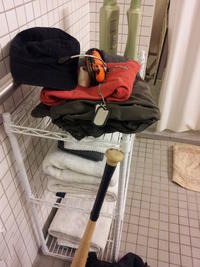 Cosplay Costumes in the Changing Room