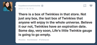 Hostess Bankruptcy / No More Twinkies