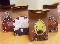 Lunch Bag Art