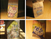 Lunch Bag Art