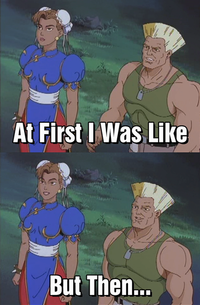 At First I Was Like...