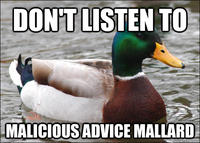 Actual Advice Mallard