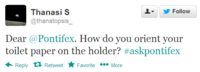 #AskPontifex