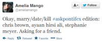 #AskPontifex