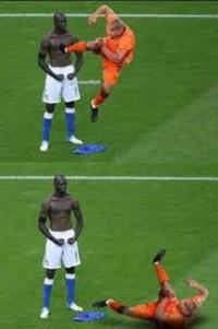 Mario Balotelli's Goal Celebration
