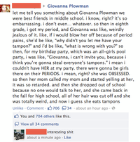 Giovanna Plowman / Tampon Girl