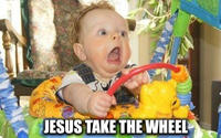 Jesus Take The Wheel