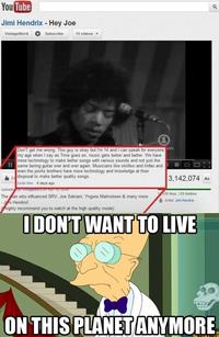 I Don't Want to Live on This Planet Anymore