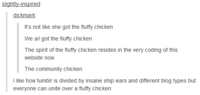 Peyton's Fluffy Chicken
