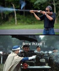 Obama Skeet Shooting Photo