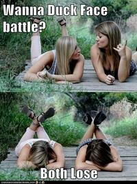 Duck Face