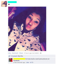 Duck Face