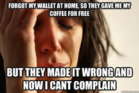 First World Problems