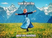 No Post on Sundays