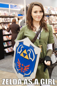 Link & Zelda Confusion / What if Zelda was a girl?