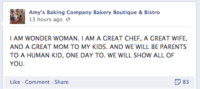 Amy's Baking Company PR Scandal