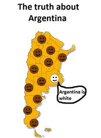 Argentina is White