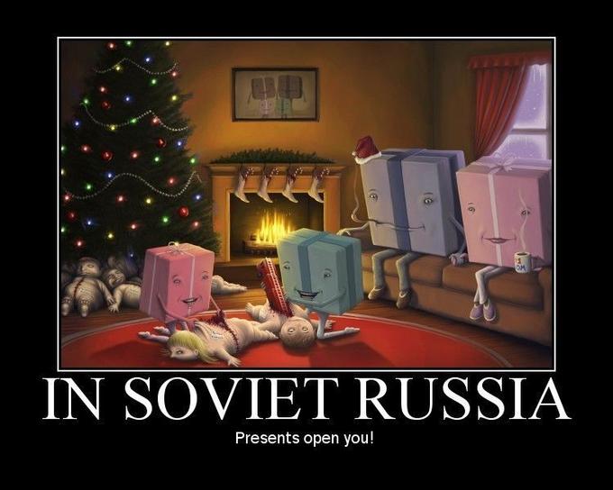In Soviet Russia...