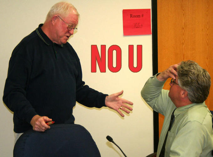 NO U