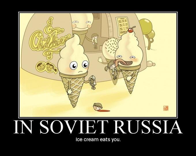 In Soviet Russia...
