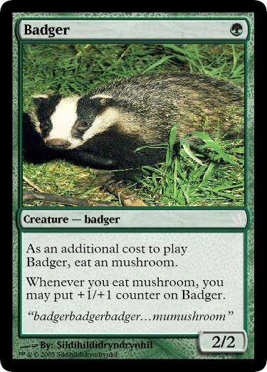 Badger Badger Badger