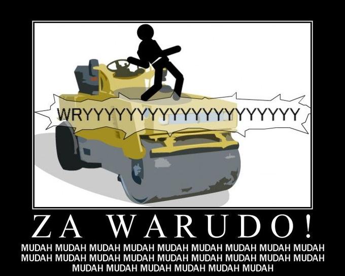 Za Warudo/WRYYYYY