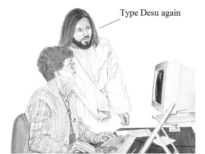 LOL Jesus