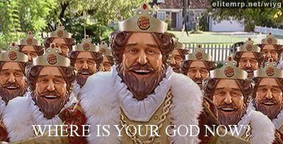 Where is your god now?